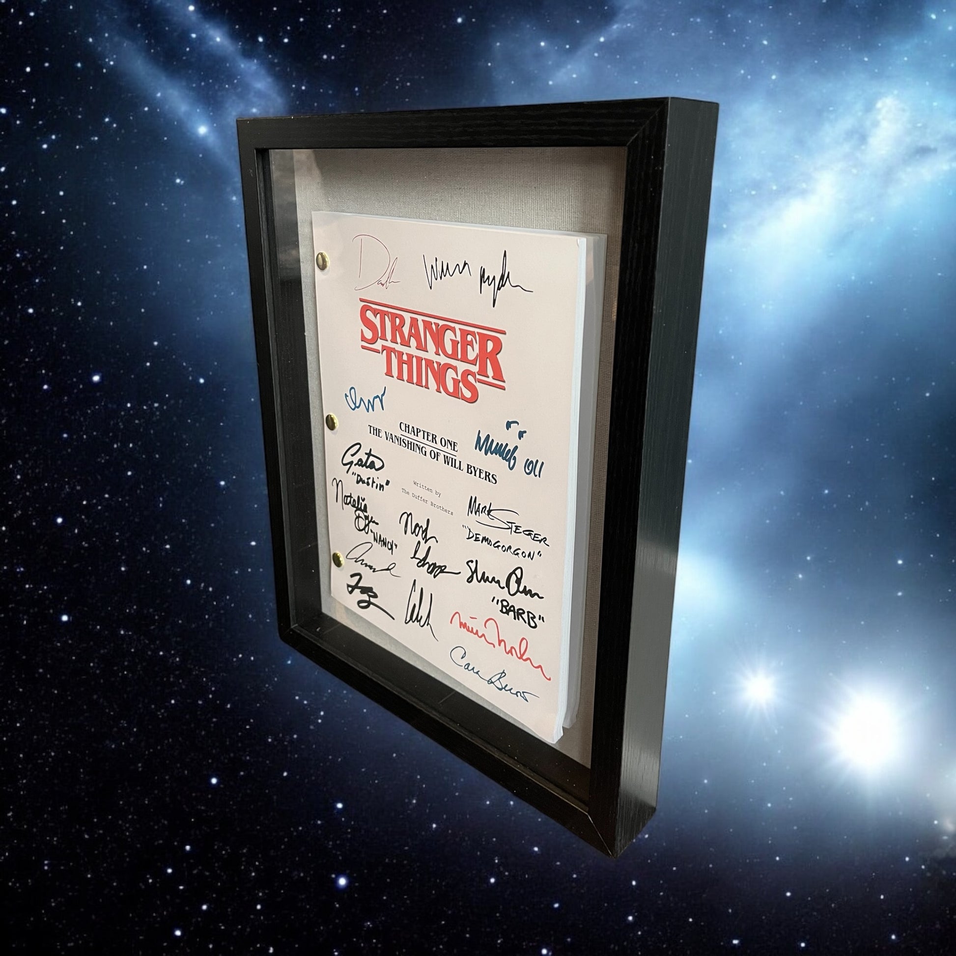 Stranger Things "The Vanishing of Will Byers" Autographed Script