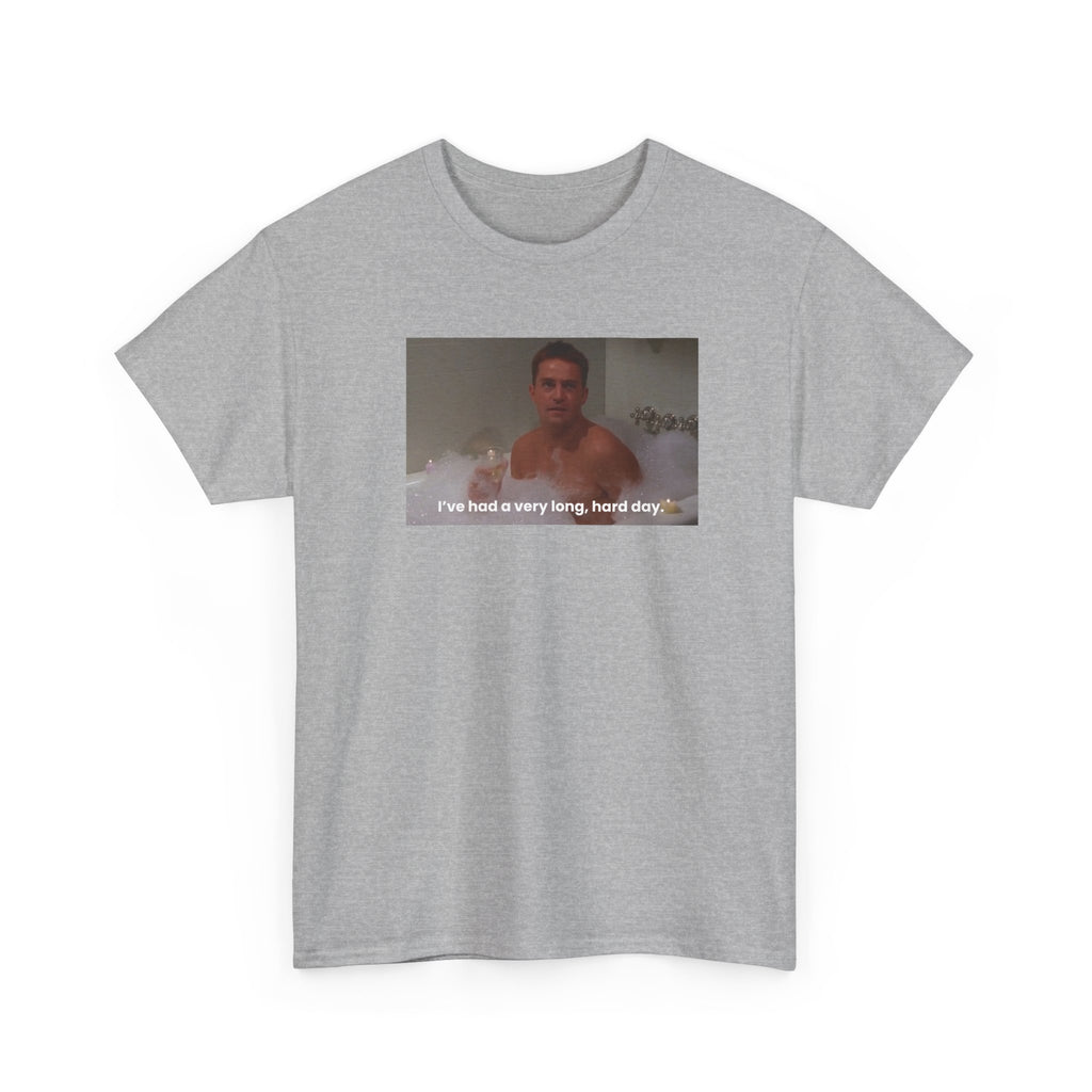 Chandler Bing In the Bathtub Unisex Heavy Cotton Tee