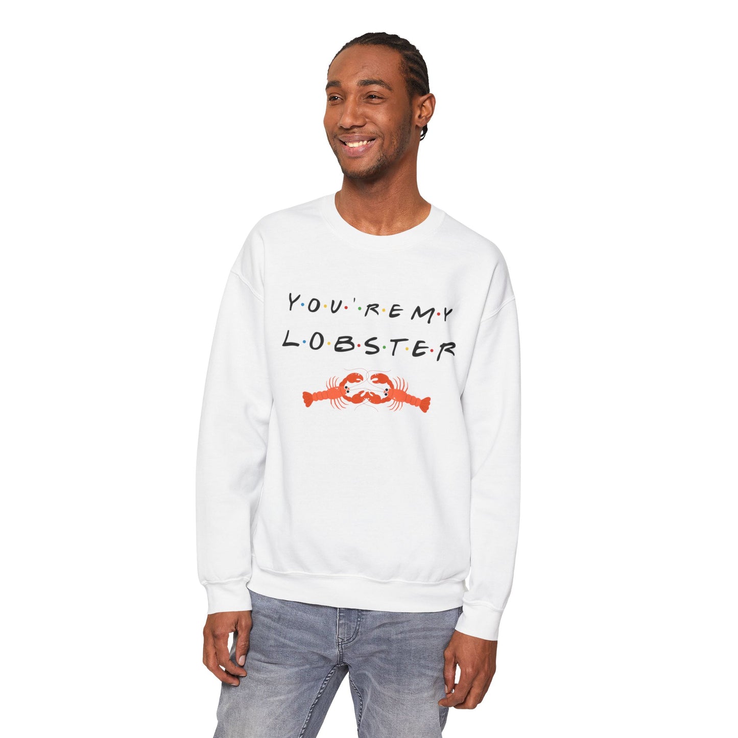 Friends You're My Lobster Heavy Blend Sweatshirt