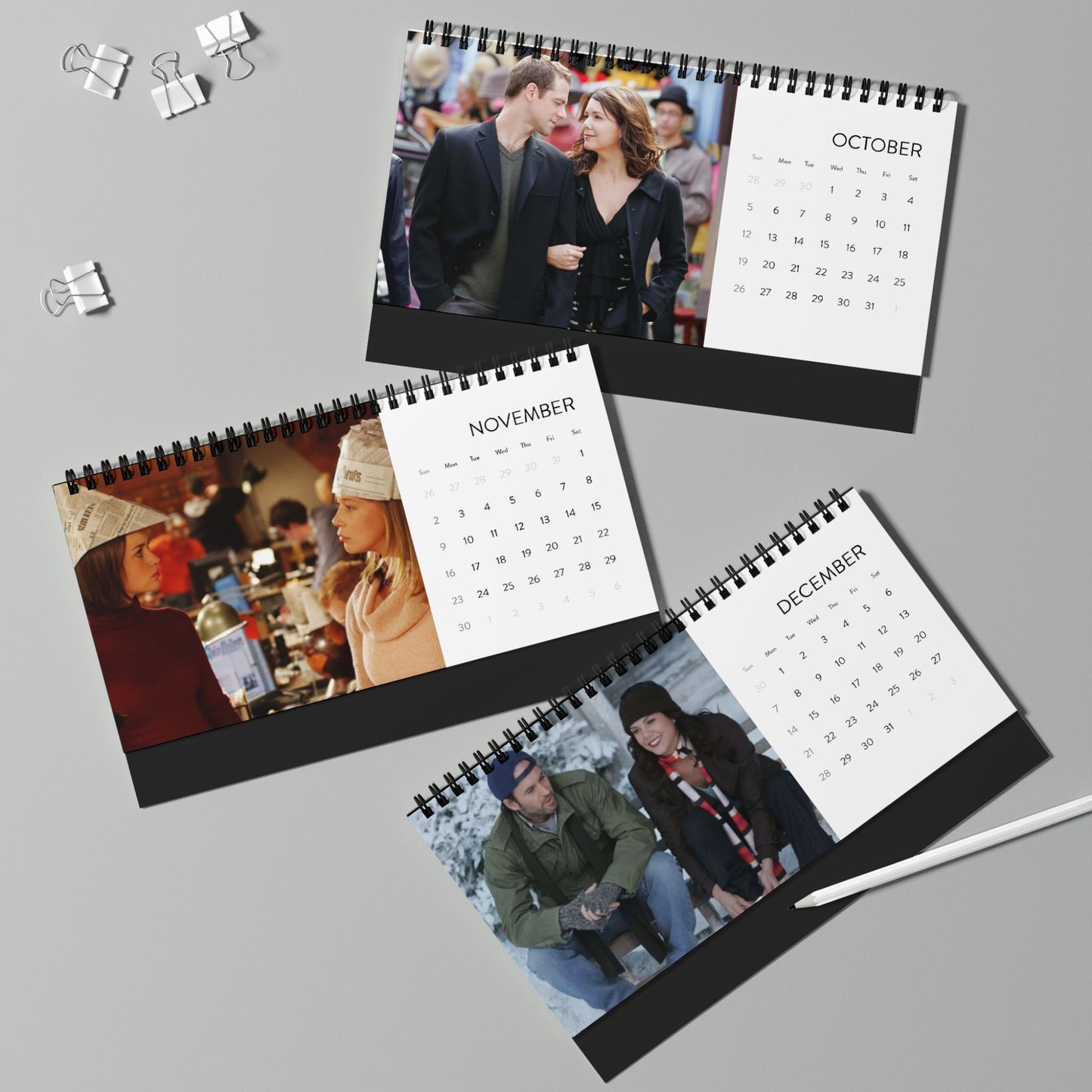 Gilmore Girls Desktop Calendar 2025