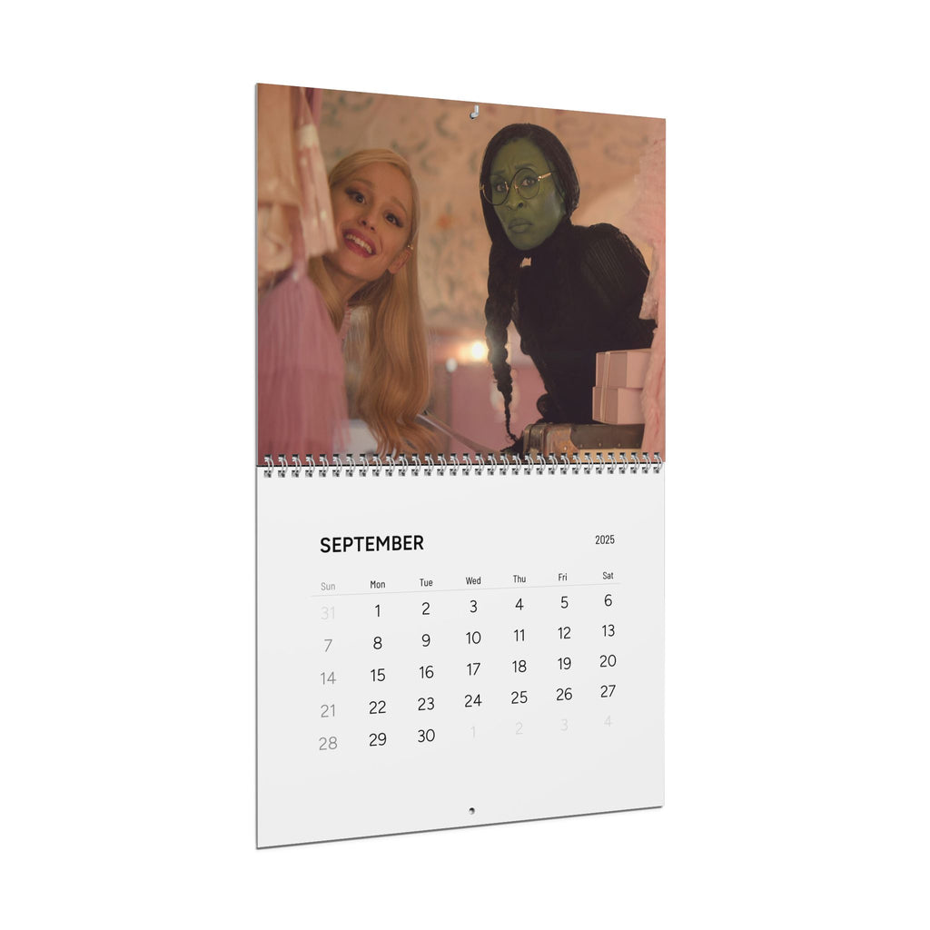 Wicked Movie Inspired Wizard of Oz Wall Calendar 2025