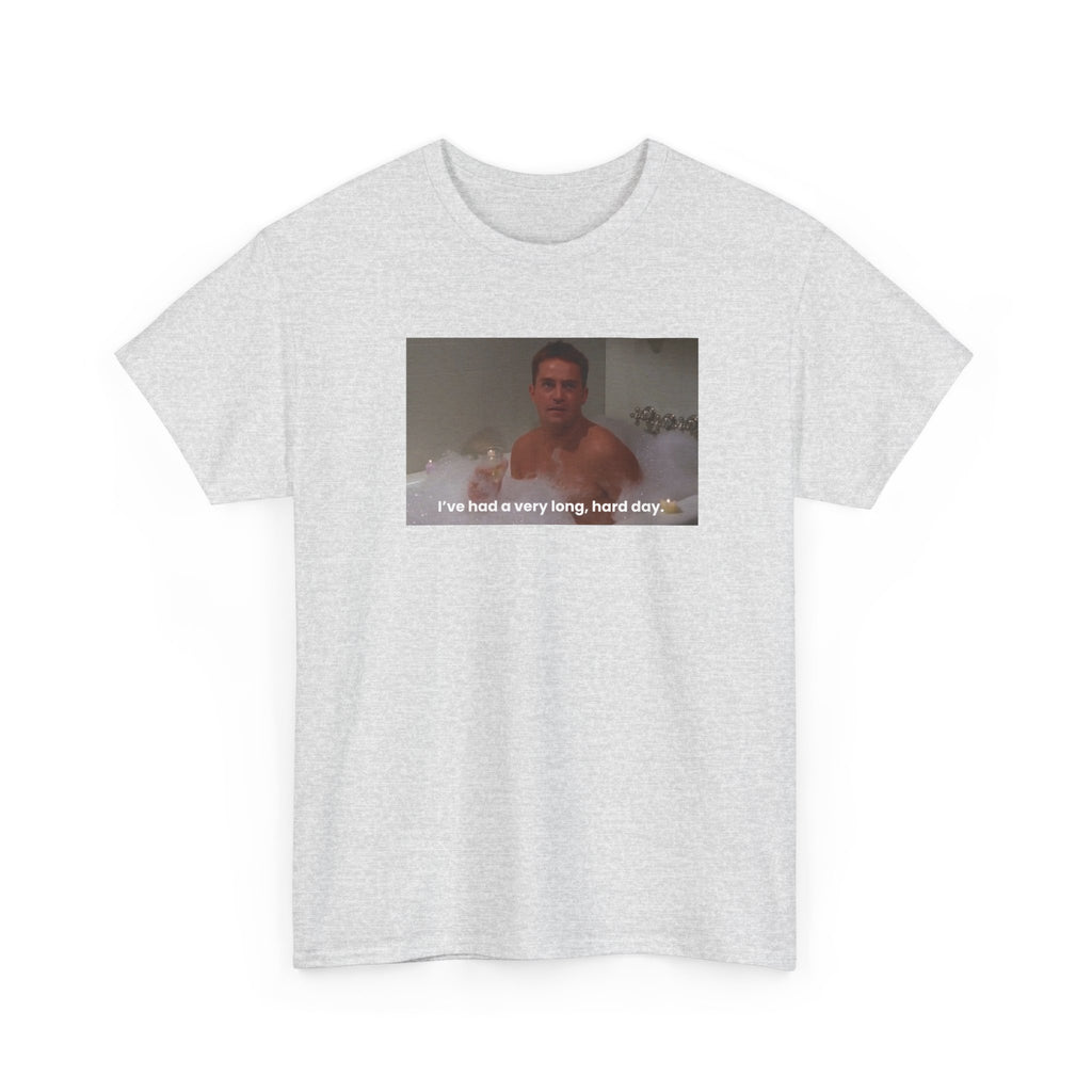 Chandler Bing In the Bathtub Unisex Heavy Cotton Tee
