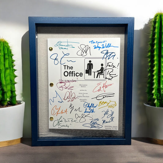 Vintage The Office Autographed 'The Convict' Script